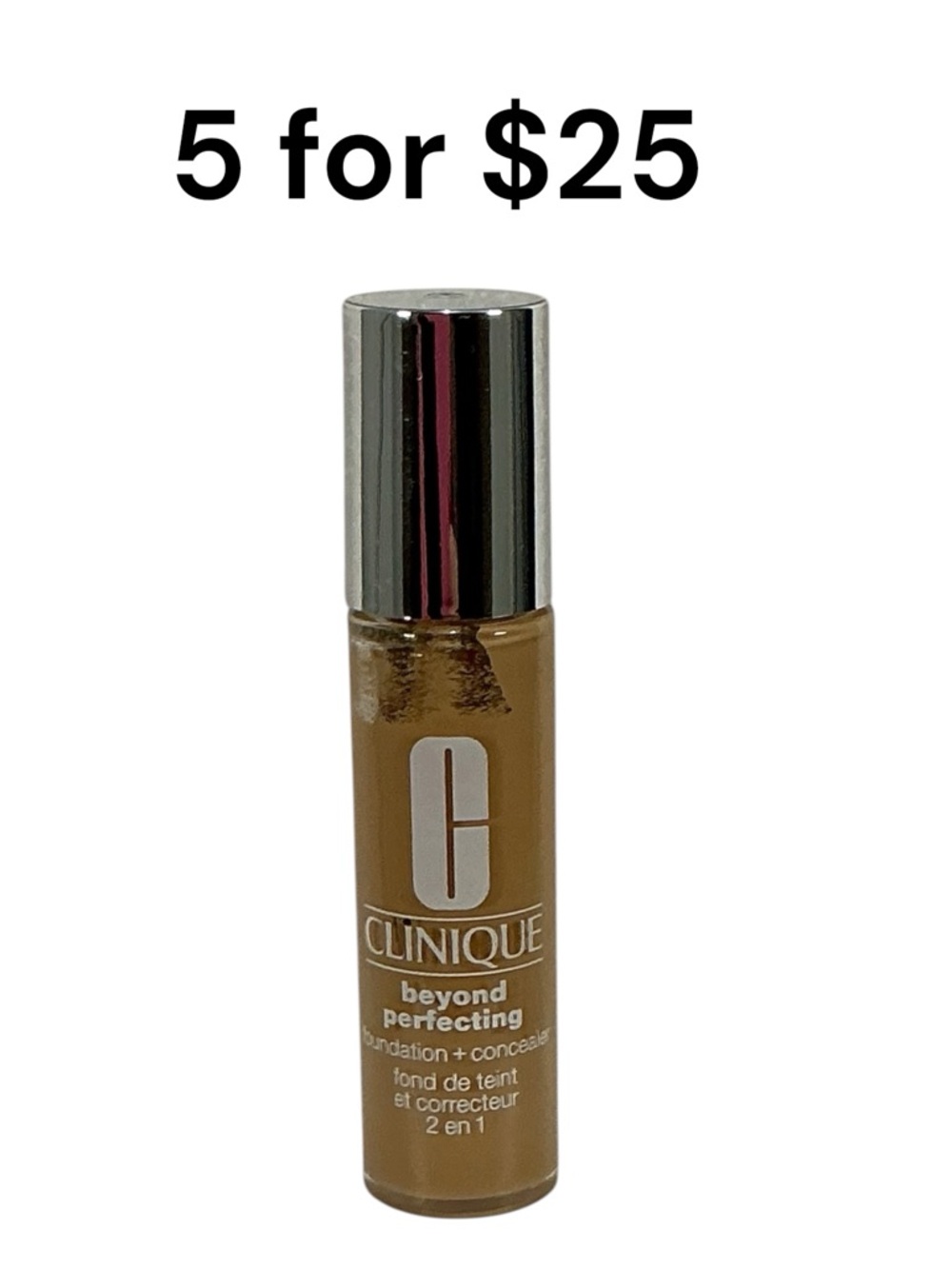 Clinique Beyond Perfecting Foundation + Concealer- WN46 TRAVEL SIZE NEW